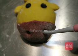 南瓜奶牛豆沙包的做法图解12