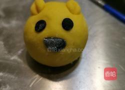 南瓜小熊豆沙包的做法图解8