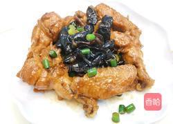 木耳焖鸡翅的做法图解14