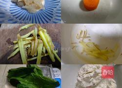 河虾素菜糕的做法图解1