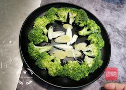 西兰花蒸虾仁的做法图解3