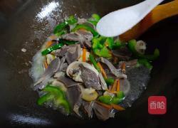 炒鸭肫的做法图解9