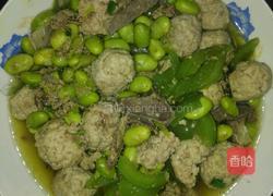 肉圆烩什鸡的做法图解9