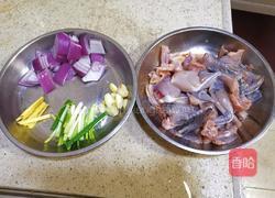 洋葱炒青蛙的做法图解3