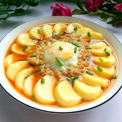 肉末蒸鸡蛋豆腐的做法[图]