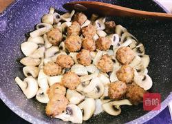 肉丸烧口蘑的做法图解14