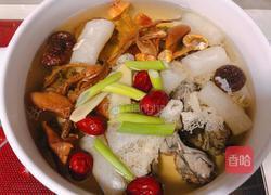 最滋养的【三菌响螺片竹荪煲乌鸡】的做法图解5