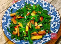 韭菜炒豆干的做法图解7