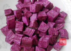 紫薯西多士的做法图解1