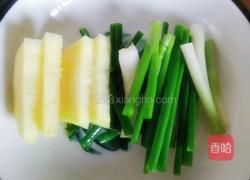 蒜苗慈菇(高阶)的做法图解4