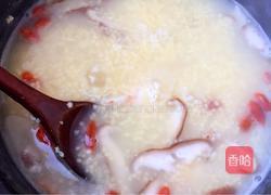 虾仁香菇小米粥的做法图解8