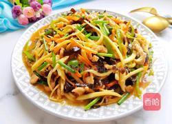 鱼香茭白肉丝的做法图解15