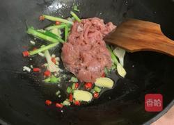 酸笋炒瘦肉的做法图解4