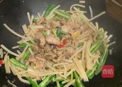 酸笋炒瘦肉的做法图解8