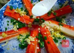 粉蒸蟹肉棒的做法图解4