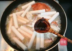 梭子蟹烩年糕的做法图解12