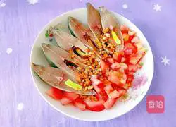 Illustration of how to make steamed sea fish with tomatoes 9