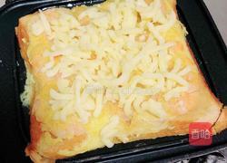 爆浆芝士虾仁三明治的做法图解12