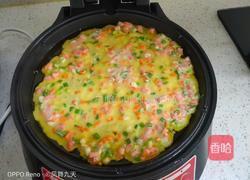 胡萝卜香葱鸡蛋饼的做法图解3
