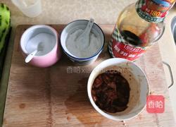 苦瓜炒肉片的做法图解2