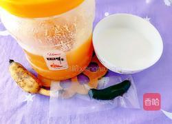 香蕉牛奶海参的做法图解2