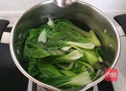 虾皮炝油菜的做法图解6