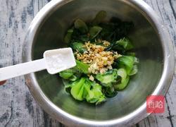 虾皮炝油菜的做法图解11