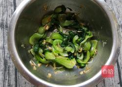 虾皮炝油菜的做法图解15