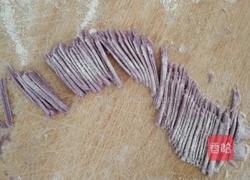 宝宝辅食菠菜面紫薯面的做法图解6