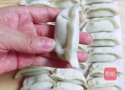 扇贝鲜肉玉米饺的做法图解12