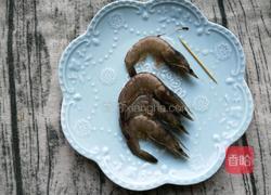 鲜虾菠菜面的做法图解3