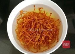 虫草花干贝鸡汤的做法图解1