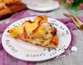 菠蘿蝦仁披薩