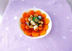 胡萝卜蒸海鱼