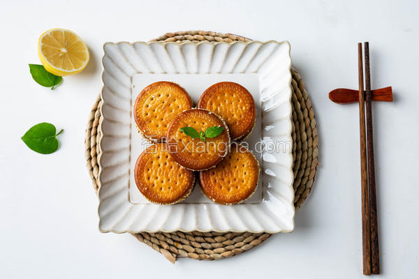 香脆甜口的南瓜饼