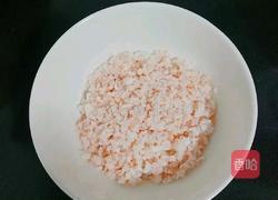 丝瓜鲜虾饼 (宝宝辅食）的做法图解3