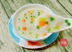 干贝肉沫蔬菜粥的做法图解19