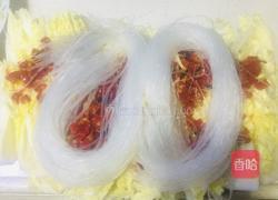 蒜蓉粉丝娃娃菜之太极的做法图解4