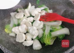墨鱼丸小油菜豆腐菜的做法图解6