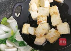 墨鱼丸小油菜豆腐菜的做法图解9