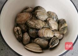 锡纸花甲米线的做法图解1