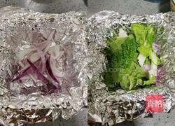 锡纸花甲米线的做法图解4