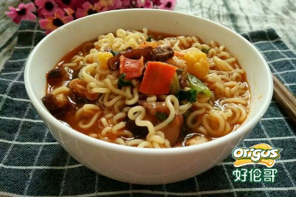 香菇虾仁面