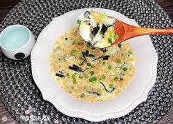 海米海苔豆浆蒸水蛋