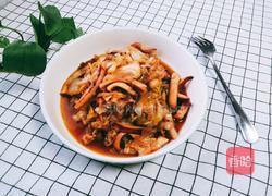 鱿鱼烧白菜的做法图解17