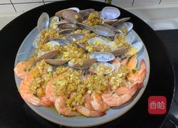 蒜蓉蒸海鮮的做法圖解13