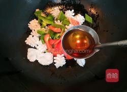 双椒墨鱼花的做法图解14