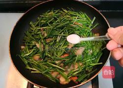 花蛤肉炒韭菜的做法图解11