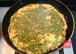 鸡蛋韭菜煎蛤肉的做法图解14