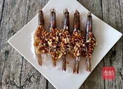 蒜蓉粉丝蒸开背虾的做法图解11